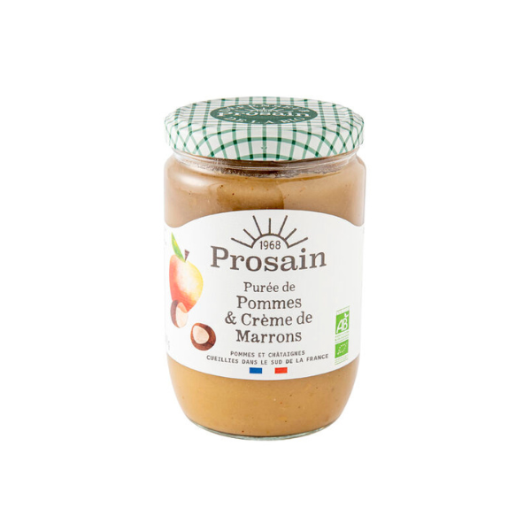 Prosain -- Purée de pommes & crème de marrons bio - 620 g