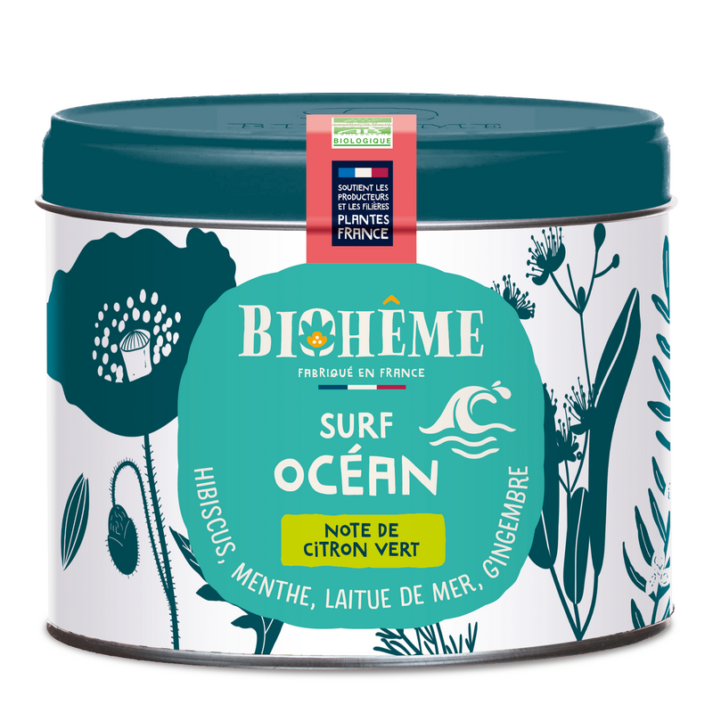 Biohême -- Infusion Surf Océan Boite métal vrac - 50g